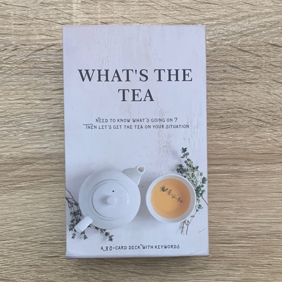 Other - What's the Tea Card Deck